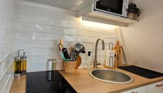 Le Curl - calme et luminosité en centre ville - Foto 3, stove, dishwasher