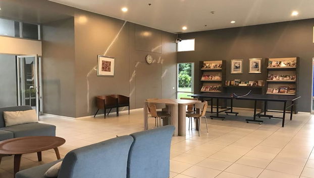 Sala de estar do lobby