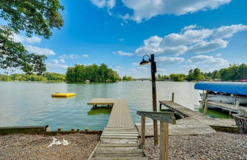 Lakefront Chetek Vacation Rental with Private Dock! - Foto 26