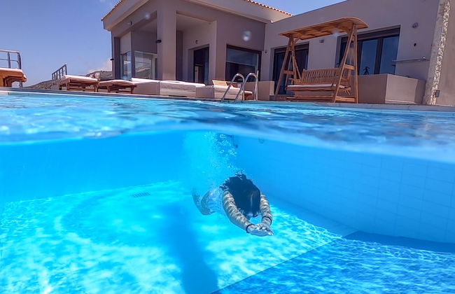 Villa Kedria with a panoramic ocean view - Foto 29