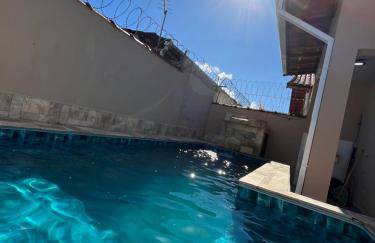 Casa próximo a plataforma de pesca com piscina e churrasqueira - Foto 40
