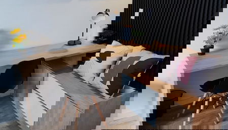 Zona de estar del vestíbulo