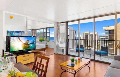 36Fl with Ocean View, Mins to Waikiki Beach, Parking - Foto 30