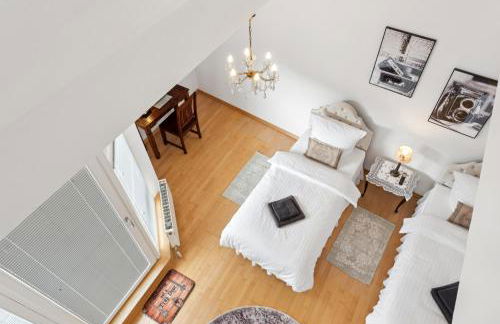 Gelbe Koffer - Vintage Maisonette Neunkirchen - 2 SZ - Self-Check-in - Balkon - Parkplatz - 1 km zum Zentrum - bis 4 Pers - Foto 16