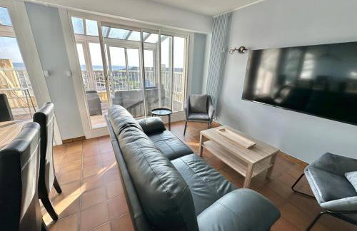 Vue panoramique au 8ème étage avec 3 Terrasses & 1 Parking à Berck-Plage - Foto 4