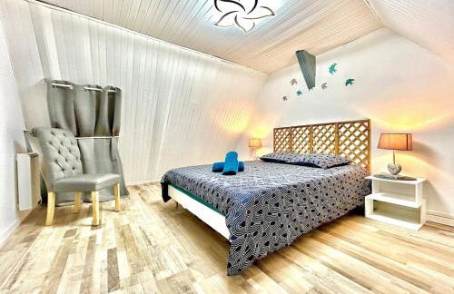 L'Envolée, centre ville parking gratuit - Foto 23