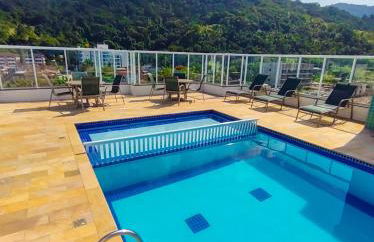 Apartamentos a 200m praia das Toninhas - Condomínio Vista Verde | Piscina na Cobertura com vista Espetacular - Foto 1