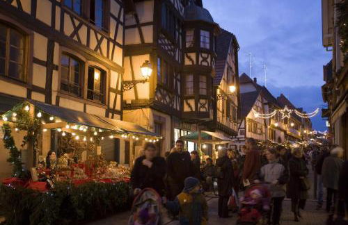Résidence de 80 m2 avec balcon & cour alsacienne - début Route des Vins - Foto 10