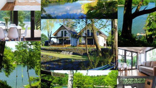 Brama Sanu - z prywatną linią brzegową Jeziora Solińskiego - pomosty - pontony - basen sezonowy - Foto 4