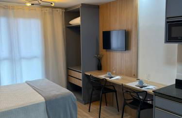 Studio aconchegante, moderno e completo - Foto 7