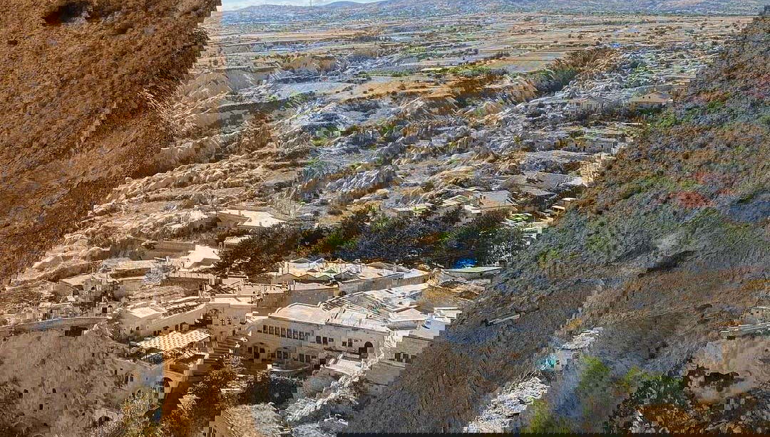 Vista dal castello di Ortahisar