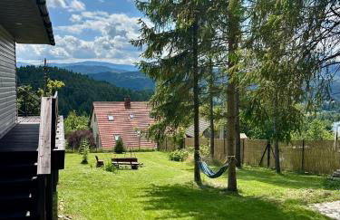 Klimatyczny dom z widokiem na Babią - kominek i ogrodzenie - Foto 37