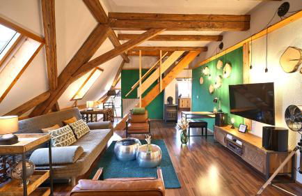 Green Loft Schwarzwald - Dach-Balkon--Musik-Ecke - Foto 1