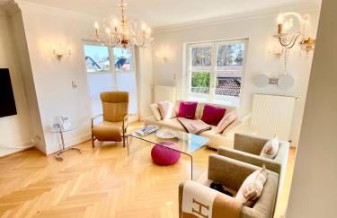 Villa am Steinhuder Meer App Suite-La Fleur-mit Pantry Küche, Luftreinigungssystem, Garten, WLAN - Foto 19