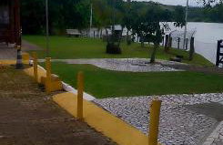 Vista para a lagoa - Enseada Azul, perto da Bacutia e Peracanga - Duas suítes Ar Condicionado - Varanda Gourmet - Lazer Completo, piscinas, quadras, sauna, pescaria, náutica, bar, restaurante, parques - Estacionamento e Portaria 24h - Foto 45