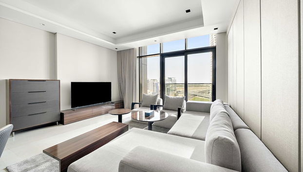 Modern 1BR With Stunning Views in Business Bay - Foto 2, Habitación