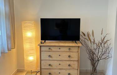 FeWo Ostrau, neues Bad, neue Küche, zentral, Sandstein-Ferien, Terrasse - Foto 18