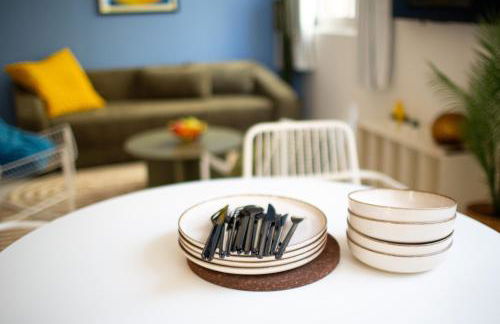 Arty & Chic 1BR 4P - Coeur de Marseille - AC - Foto 5