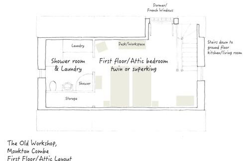The Old Workshop, Monkton Combe - Elegant Countryside Retreat near Bath - Foto 25