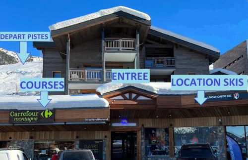 Penthouse l'Ourse Bleue - Sauna privatif - accès direct aux pistes - Foto 14