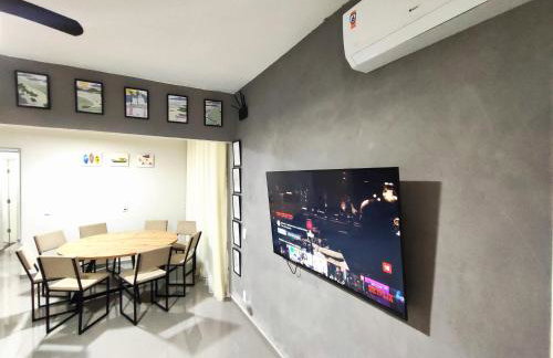 Casa Ubatubana I, em Praia do Sapê - Ar condicionado, garagem, cozinha completa e Wi-Fi - Foto 16