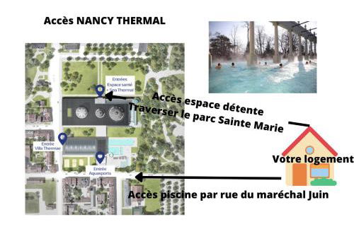 Nancy Thermal à 2 min -Le 1909- 8 pers- parking chez Julie - Photo 43