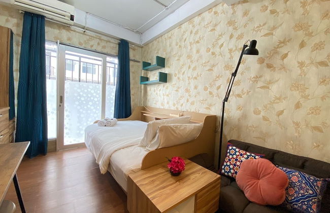 Bohemian Beauty Studio Room At Grand Asia Afrika Apartment - Foto 11
