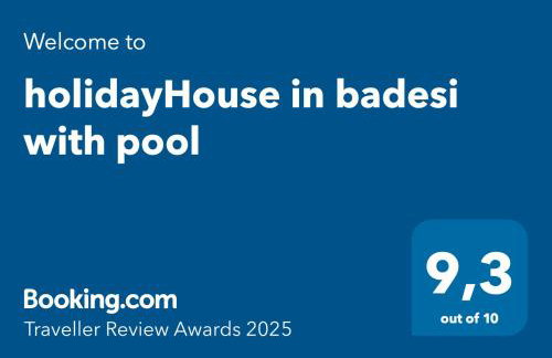 holidayHouse in badesi with pool - Photo 11