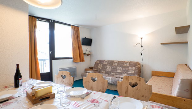 Résidence Le Médian - Les Menuires - Foto 5, Kitchen / Dining Room