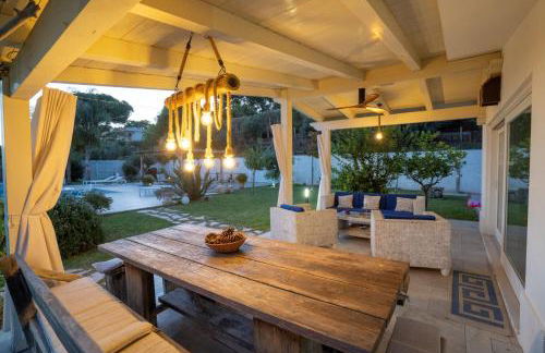 Villa Michaela con piscina privata e vista mare - Foto 19