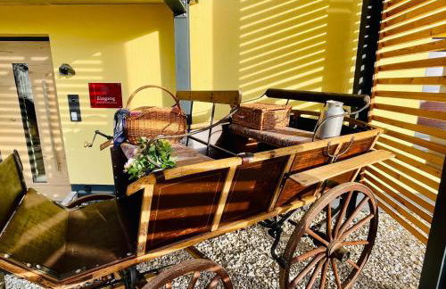 Ferienwohnung im Chaletstil Ährenglück 70 qm Wellness Fitness Sauna Bergrödelhof - Foto 36