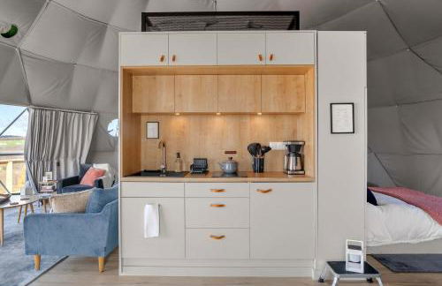 'The Bear Dome' with Barrel Hot Tub in Franklin - Foto 15