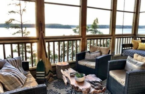 C25, Four bedroom, 4 1 2 bath luxury log-sided cottage with hot tub cottage - Foto 43