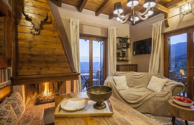 Rock Dandy, Deluxe Chalet, Arachova - Delphi, Private Sauna - Foto 31