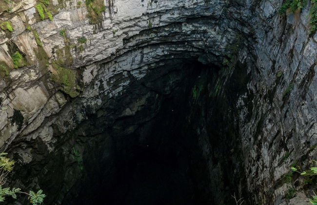 Rápel en el sótano El Cepillo - Foto 3