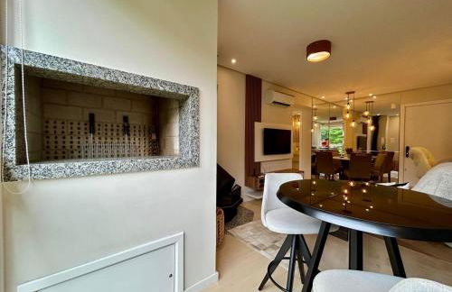 Apê com Lareira a 260m da Catedral de Pedra - Foto 8