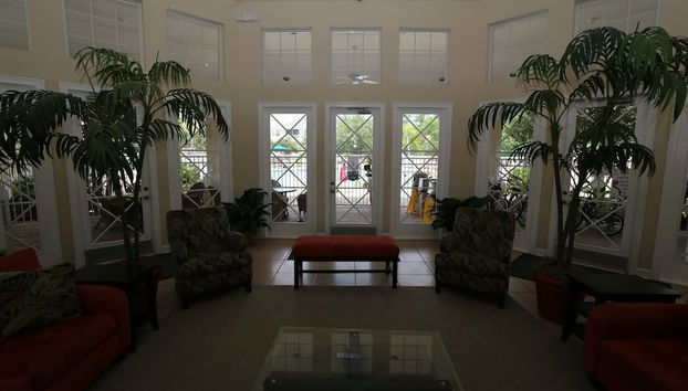 Zona de estar del vestíbulo