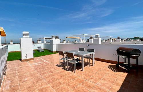 Vistas al mar playa Eucaliptus, con solarium privado - Foto 5