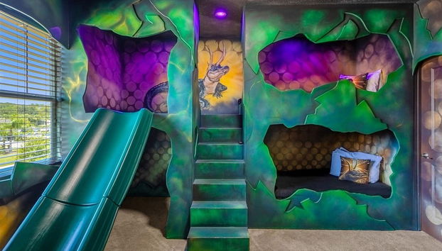 Upstay - Gator Getaway w Pool Hot Tub Theme Rooms - Foto 2, Habitación