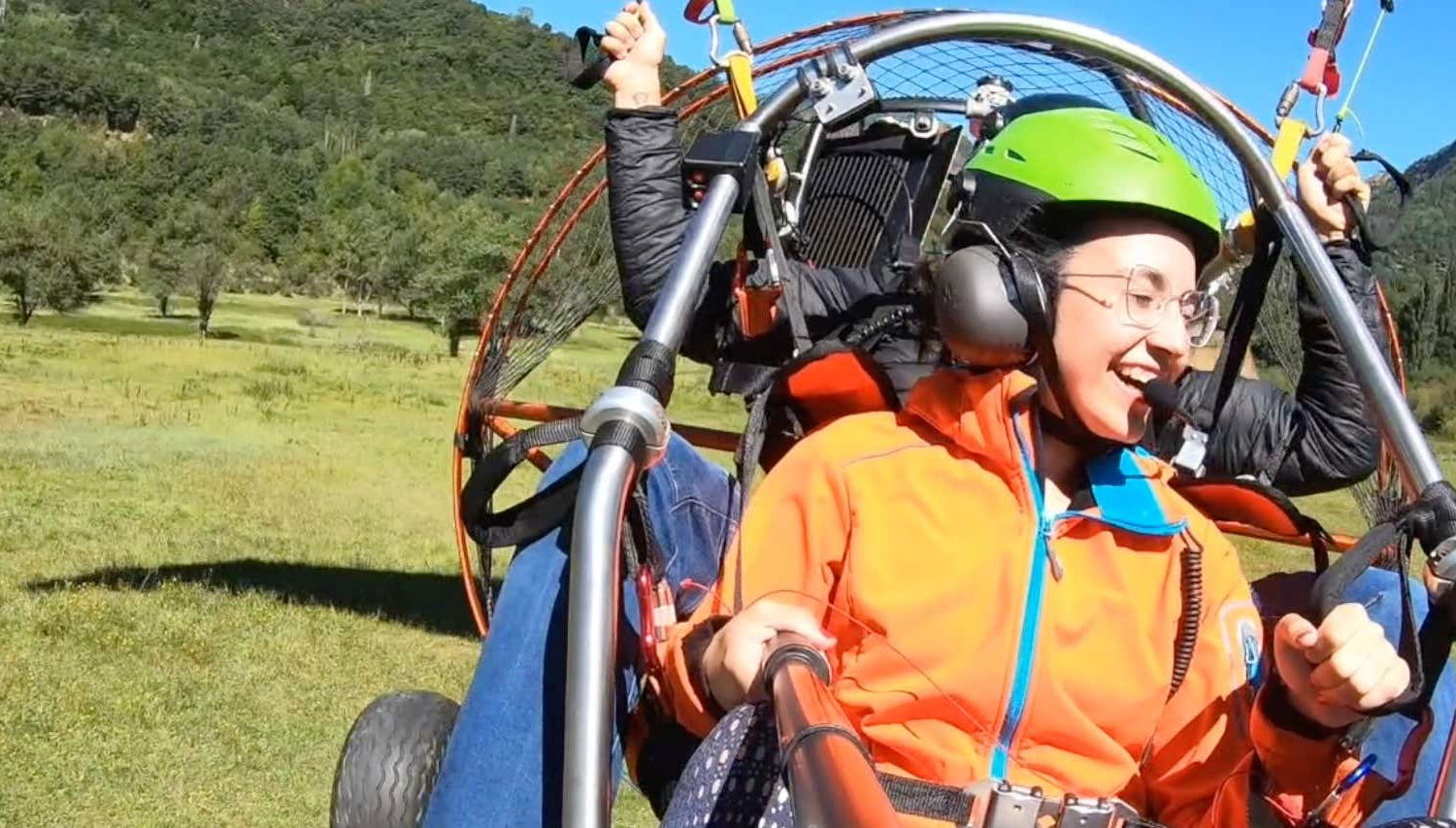 Vol en paramoteur dans les Pyrénées aragonaises