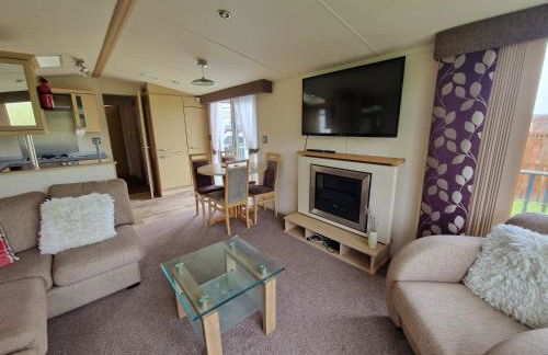 The Beach Hideaway Pet Friendly 2 Bedroom Static Caravan Clarach Bay - Foto 35