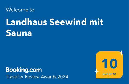 Landhaus Seewind mit Sauna - Foto 36