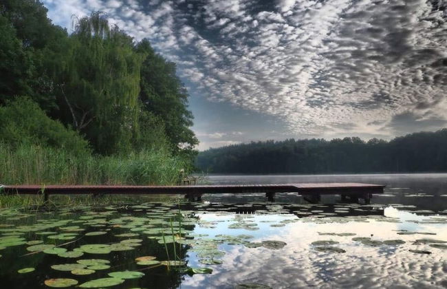 Wooden Home by Lake Klepnicko With Pier - Foto 18