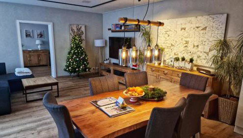 AUXBRG - 4 Zimmer, XL Wasserbett, 65 Zoll TV, XL Terrasse - Foto 4