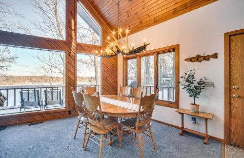 Rice Lake Cabin Retreat with Red Cedar Lake Access! - Foto 7