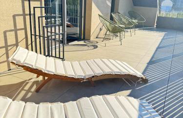 LifeStyle Apartments am Steinsberg, Self Check In, Terrasse, Burg Blick - Foto 1