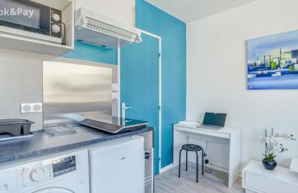 Céanothe-InvIRI. Studio Mairie. Parking Privatif - Foto 3