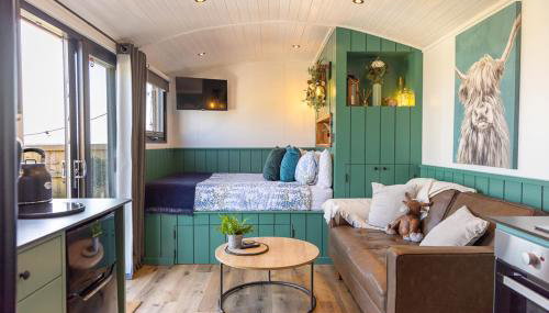 Willows Rest - 1 Bed Shepherd's Hut - Pentlepoir - Foto 3