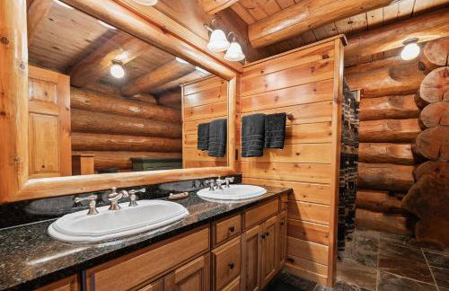 Log Retreat at Fish Creek by Simple Life Rentals - Foto 45