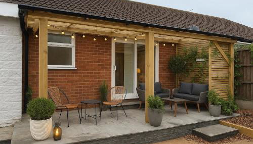 Luxury modern home log fire & outdoor living - Foto 5, Garden